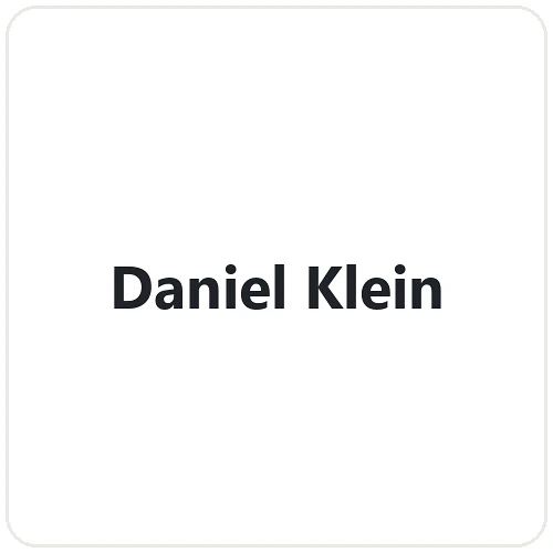 Daniel Klein resmi marka görseli