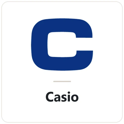 Casio resmi marka görseli
