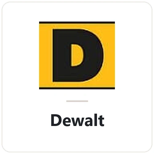 Dewalt resmi marka görseli