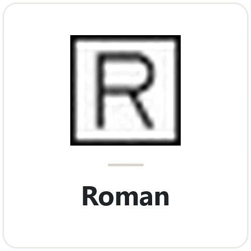 Roman resmi marka görseli