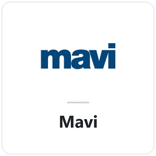 Mavi resmi marka görseli