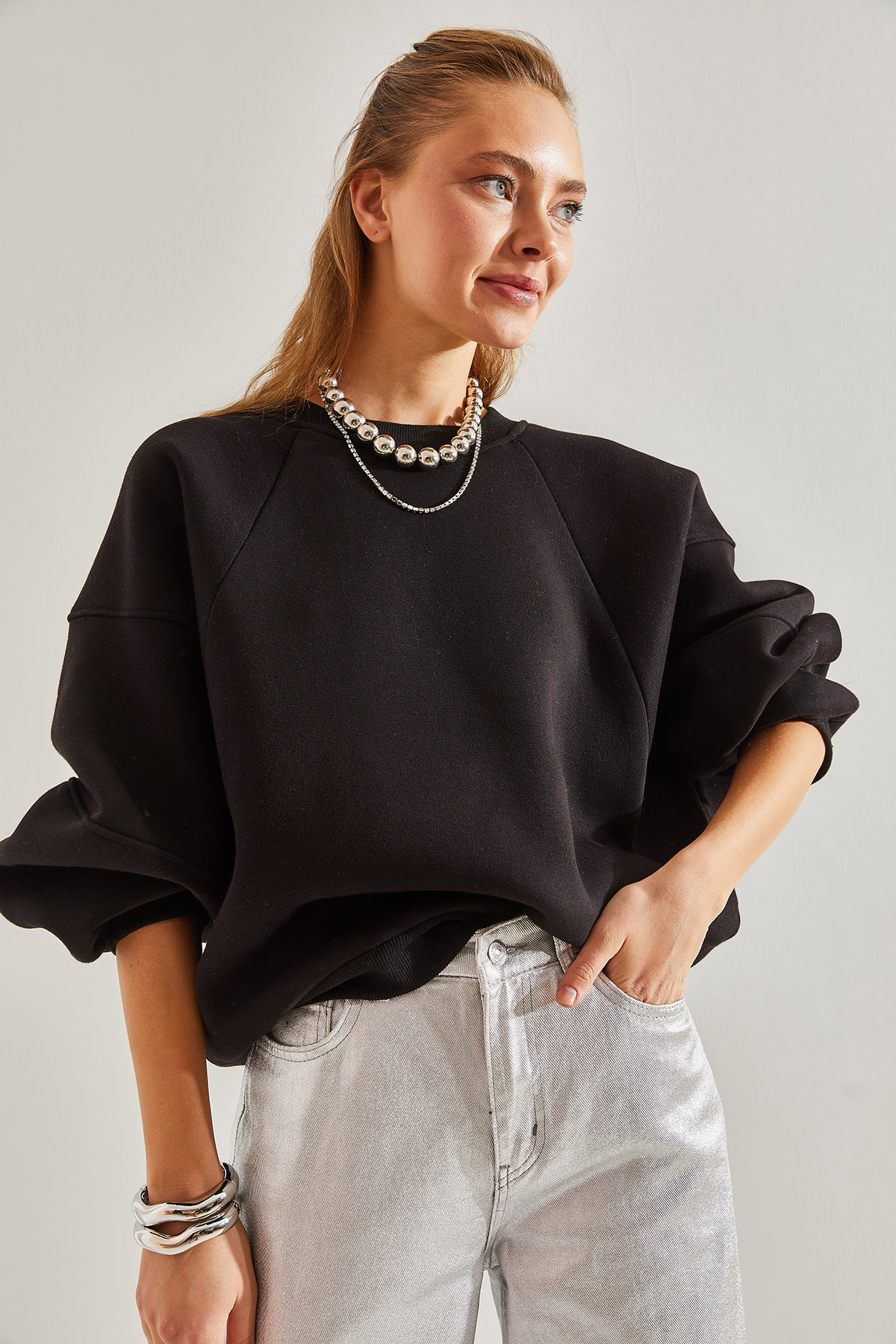 Network Oversize Sweatshirt